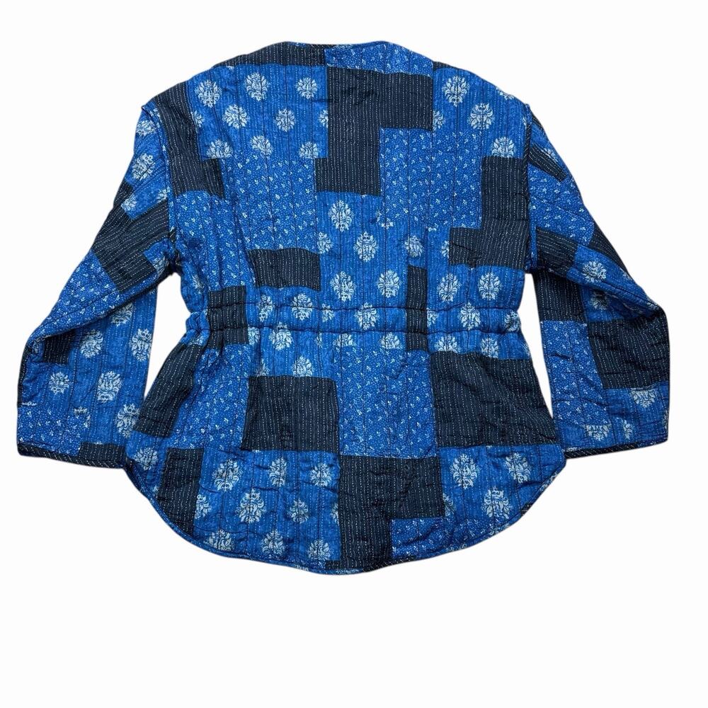 Zara Blue Patchwork Jacket - image 3